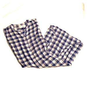 Blue Buffalo Plaid Dress with Belt